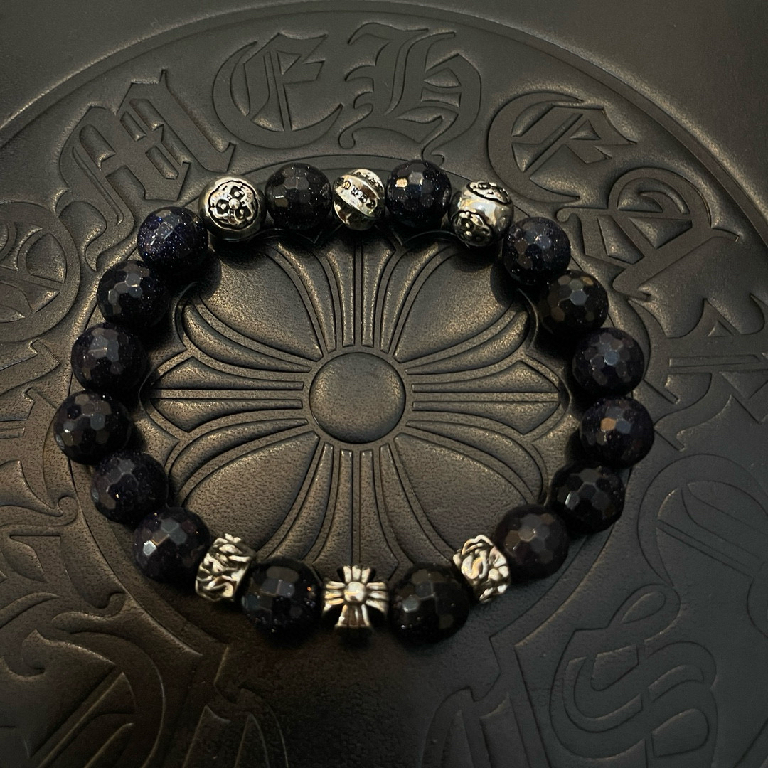 クロムハーツ「Chrome Hearts」ブレスレット - ヴィンテージ＆ロックテイスト ペア用