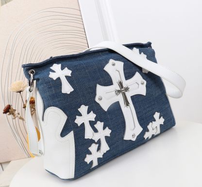 クロムハーツ「Chrome Hearts」十字架のトートバッグ