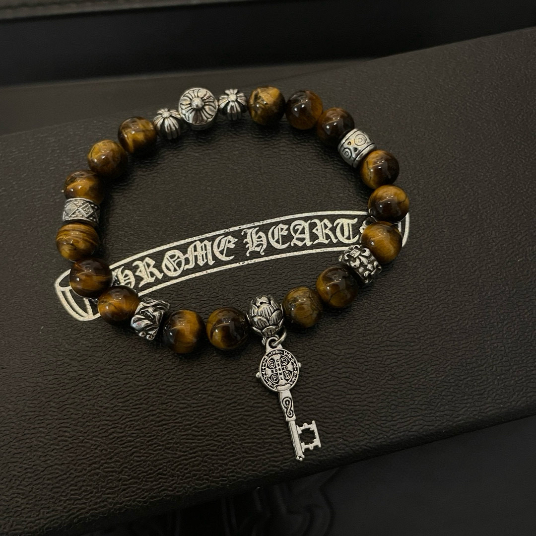 クロムハーツ「Chrome Hearts」ブレスレット - ヴィンテージ＆ロックテイスト ペア用