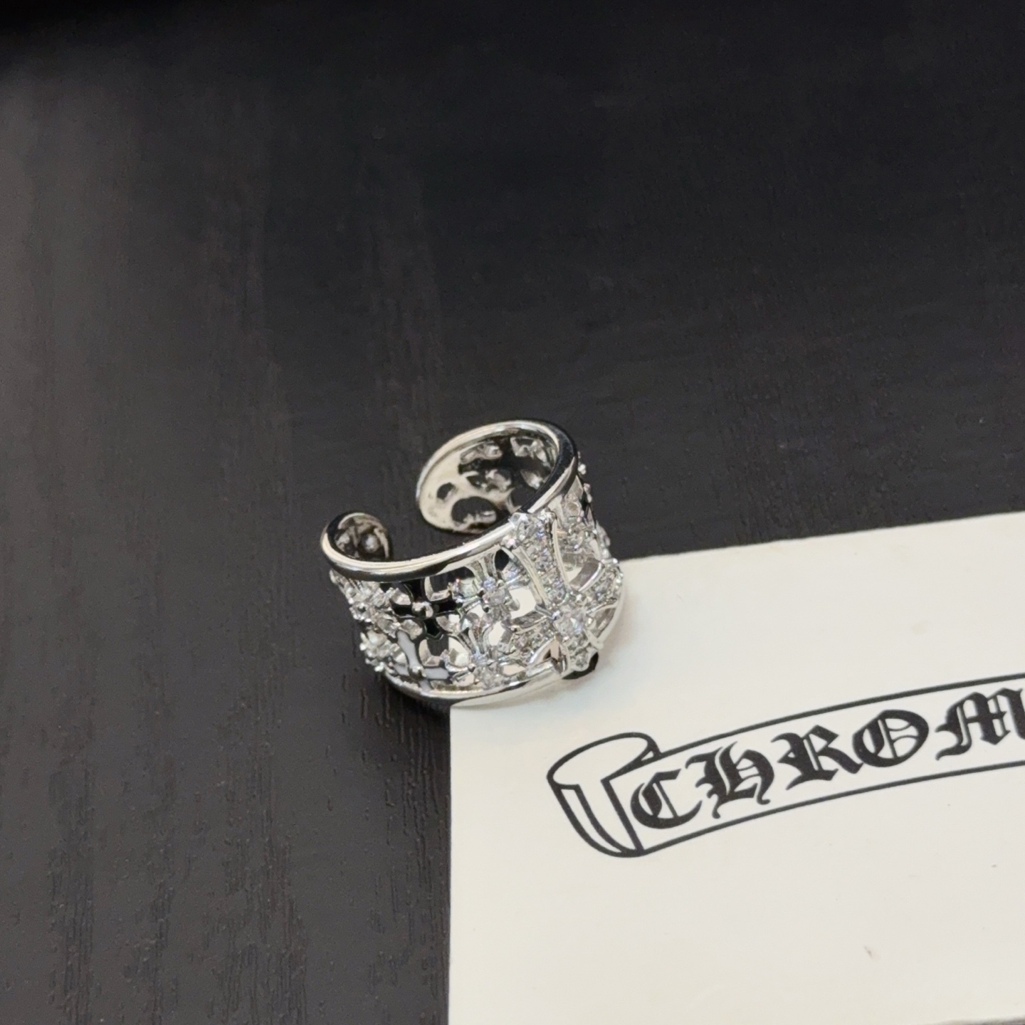 クロムハーツ「Chrome Hearts」クラシックヴィンテージ＆モダンリング - サイズ調整可能