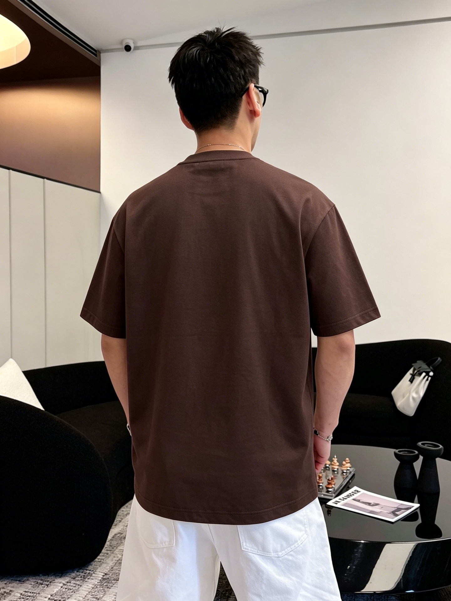 ルイ・ヴィトン「Louis Vuitton」ロゴプリントTシャツ / ショートスリーブ クルーネック