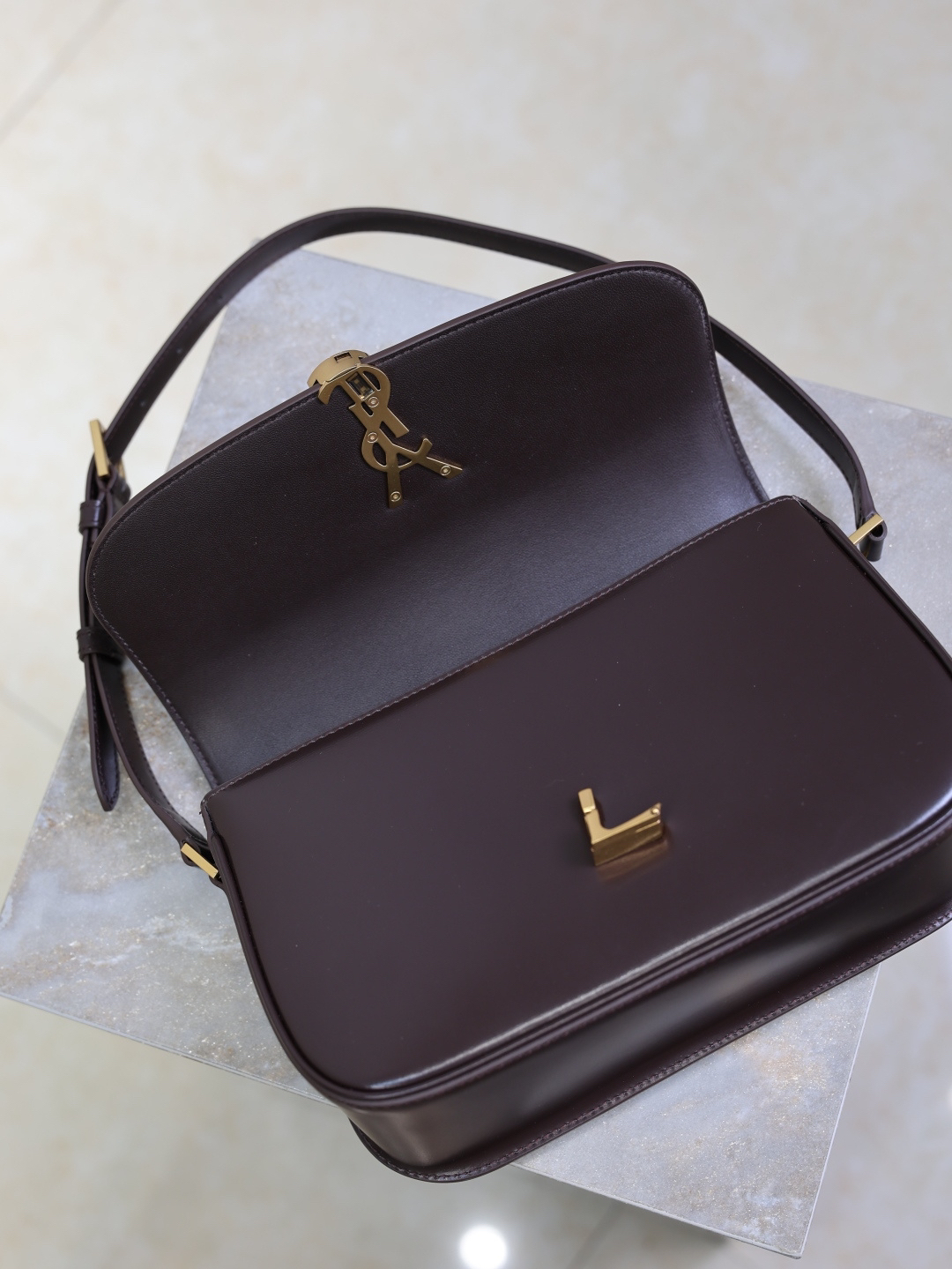 2026サンローラン「SAINT LAURENT SOLFERINO BOX スモール ショルダーバッグ