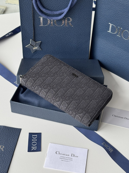 ディオール「Dior」ジップアラウンド ロングウォレット
