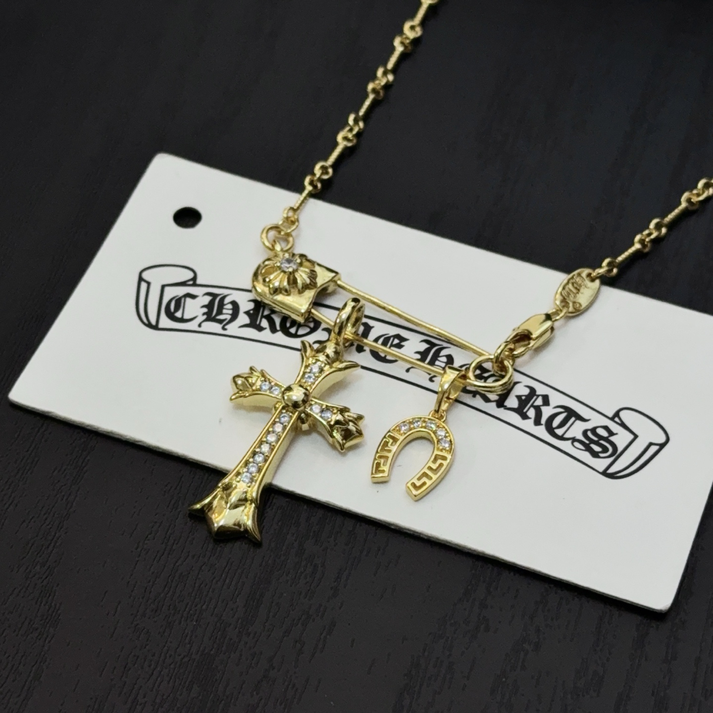 クロムハーツ「Chrome Hearts」シンプルペンダントネックレス - ユニセックス