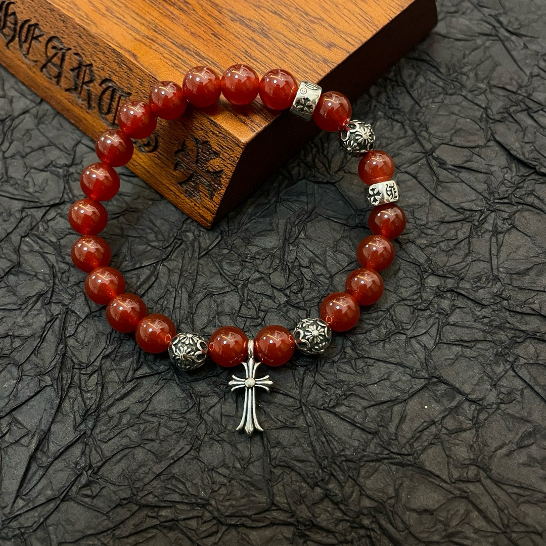 クロムハーツ「Chrome Hearts」ブレスレット - ヴィンテージ＆ロックテイスト ペア用