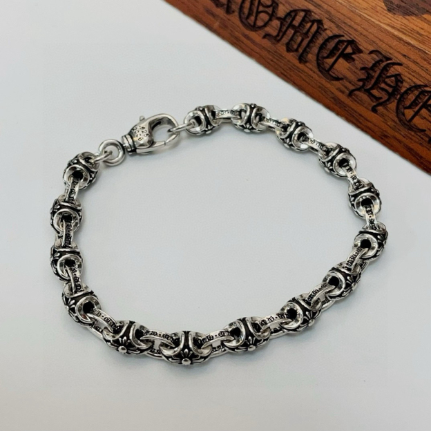 クロムハーツ「Chrome Hearts」ブレスレット - ヴィンテージ＆ロックテイスト ペア用