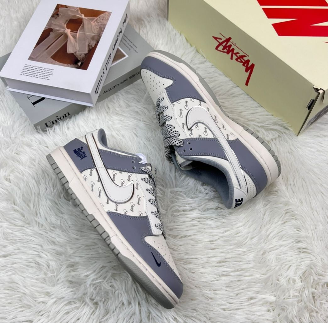 ナイキ「Nike」LV x NIKEコラボレーション SBダンク ロー カジュアルスニーカー