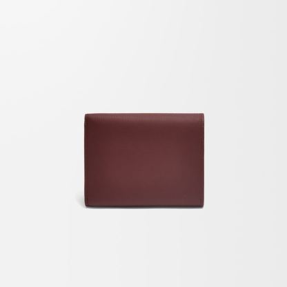 ロエベ「LOEWE」アナグラム トライフォールド ウォレット（ペブルグレインカーフ）