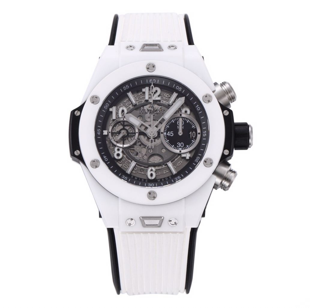 ウブロ「Hublot」ビッグバン ウニコ ホワイトセラミック 44MM