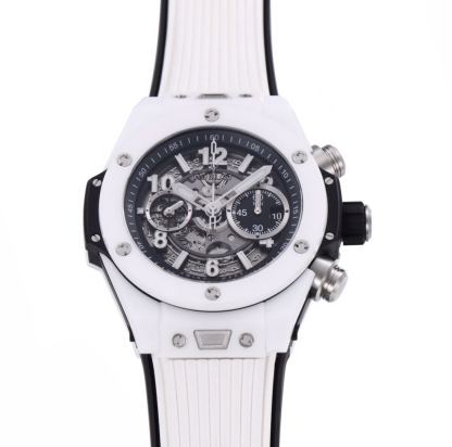 ウブロ「Hublot」ビッグバン ウニコ ホワイトセラミック 44MM