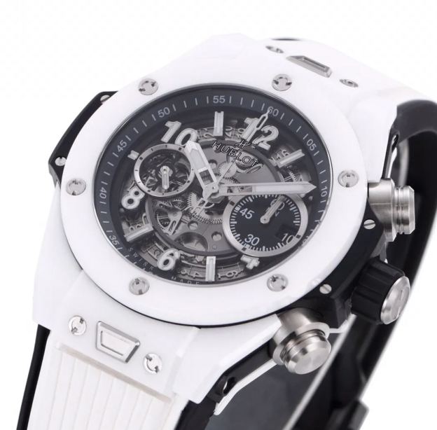 ウブロ「Hublot」ビッグバン ウニコ ホワイトセラミック 44MM