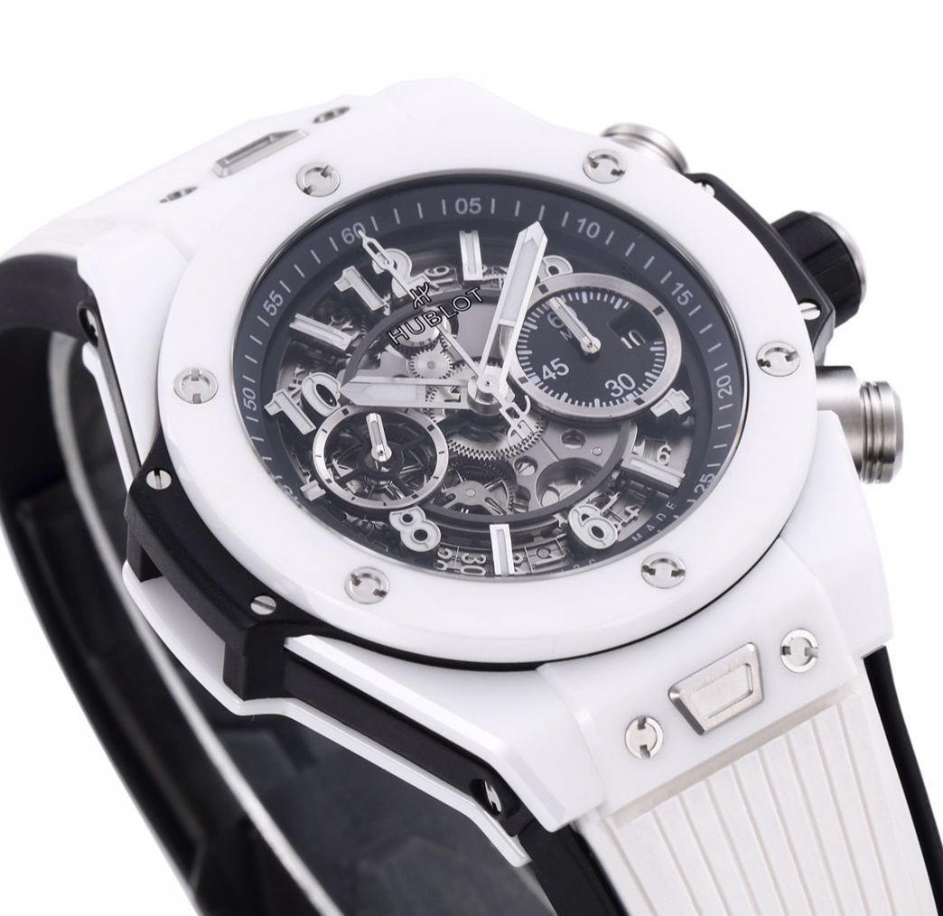 ウブロ「Hublot」ビッグバン ウニコ ホワイトセラミック 44MM