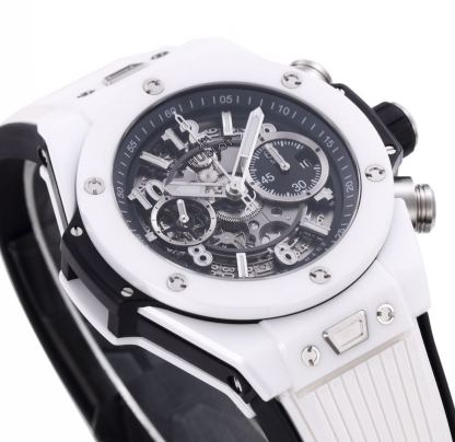 ウブロ「Hublot」ビッグバン ウニコ ホワイトセラミック 44MM