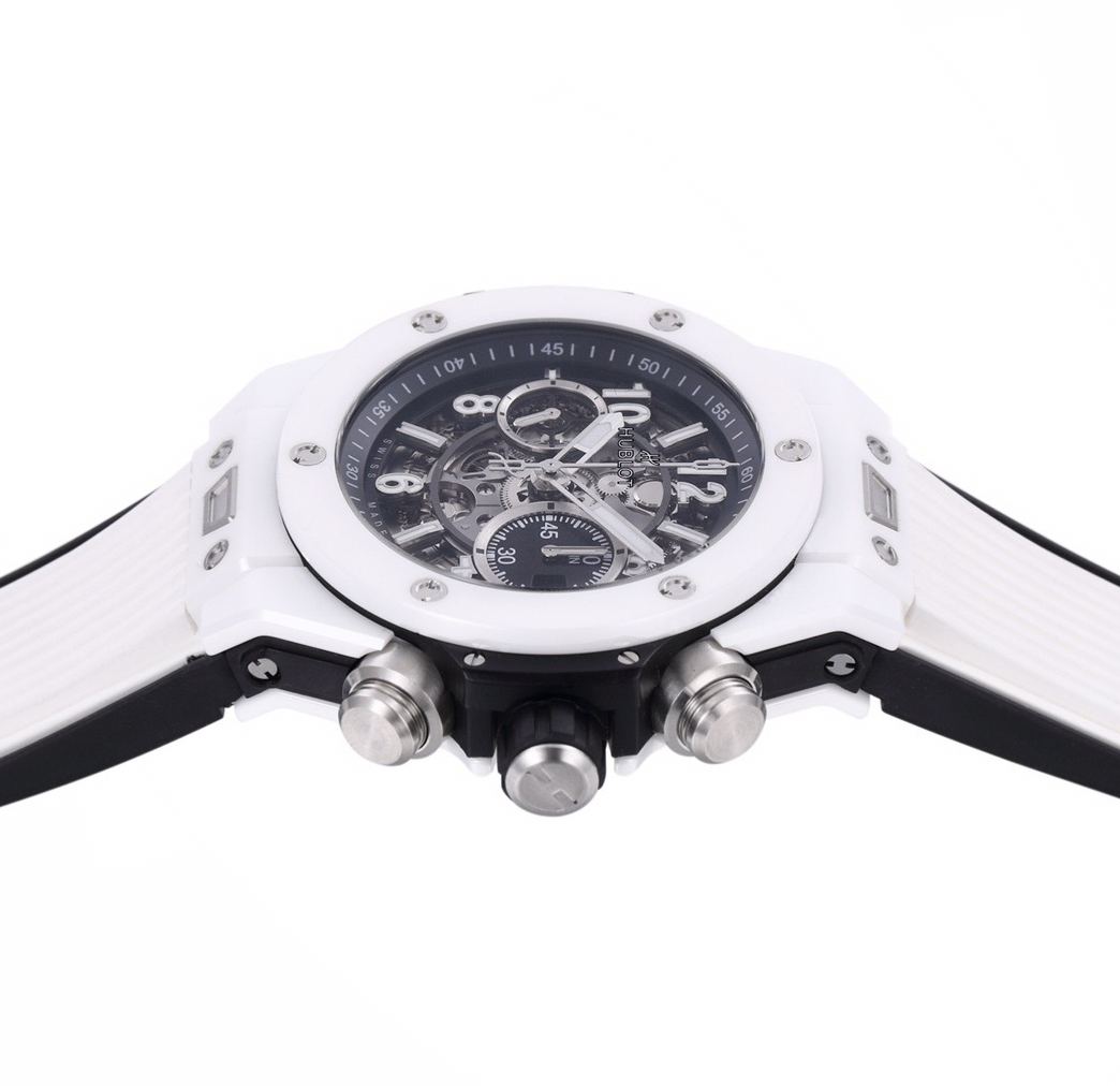 ウブロ「Hublot」ビッグバン ウニコ ホワイトセラミック 44MM