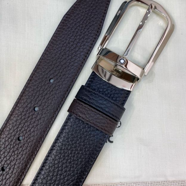 ヴァン クリーフ＆アーペル「Van Cleef & Arpels」クラシックコレクション プレミアムレザー ピンバックルベルト100cm