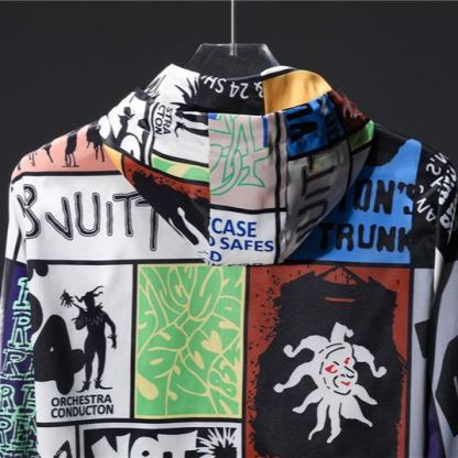 ルイ・ヴィトン「Louis Vuitton」2024秋冬 クラシックロゴ ラウンドネックジャケット メンズアウター