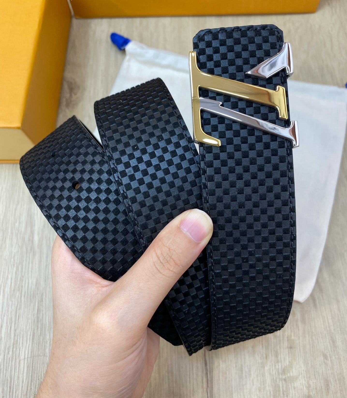 [Copy]ルイ・ヴィトン「Louis Vuitton」Damier Santur リバーシブル ベルト