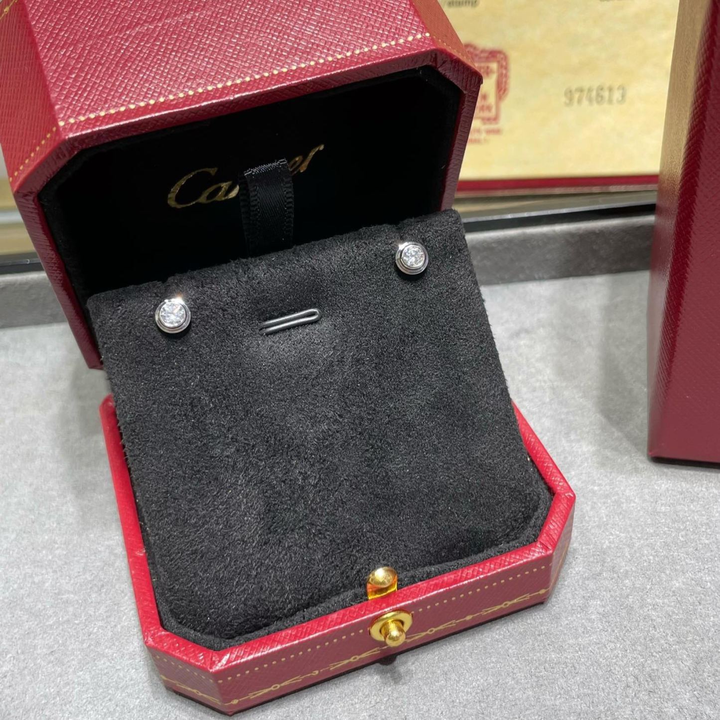 カルティエ「Cartier」Diamants Légersイヤリング