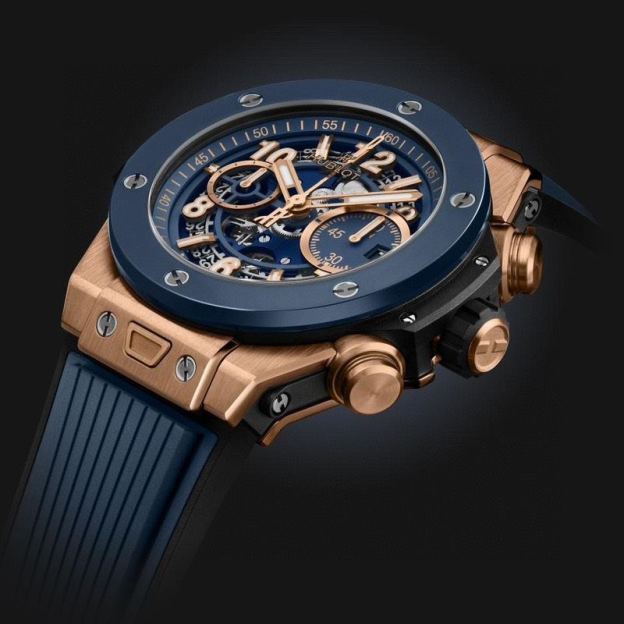 ウブロ「Hublot」ビッグ・バン ウニコ キングゴールド ブルーセラミック 44MM