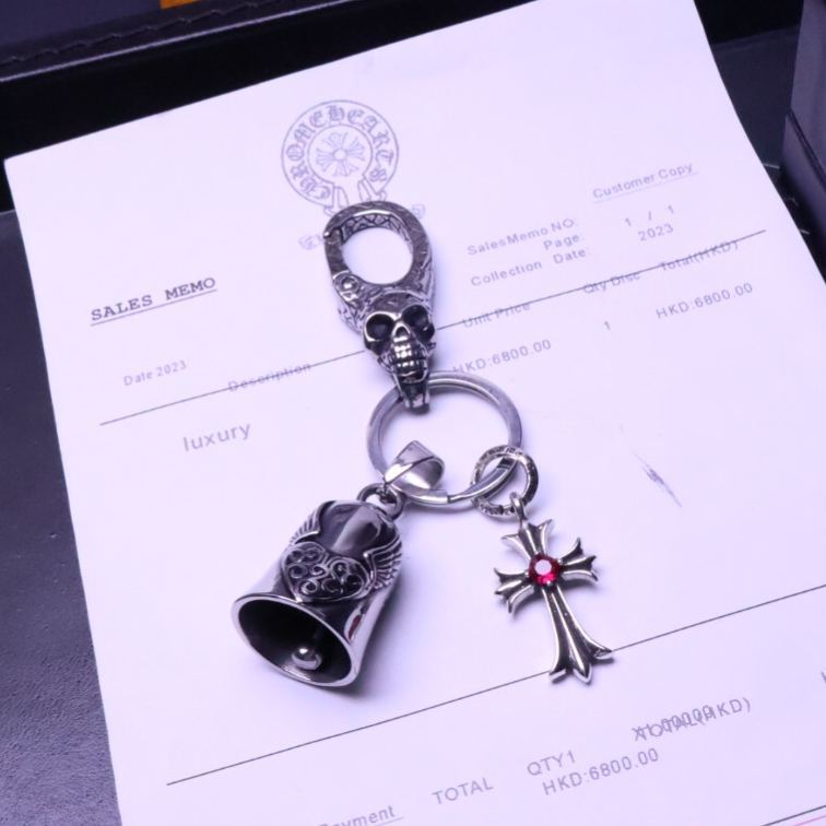 クロムハーツ「Chrome Hearts」キーホルダー＆バッグチャーム - トレンドシンボル