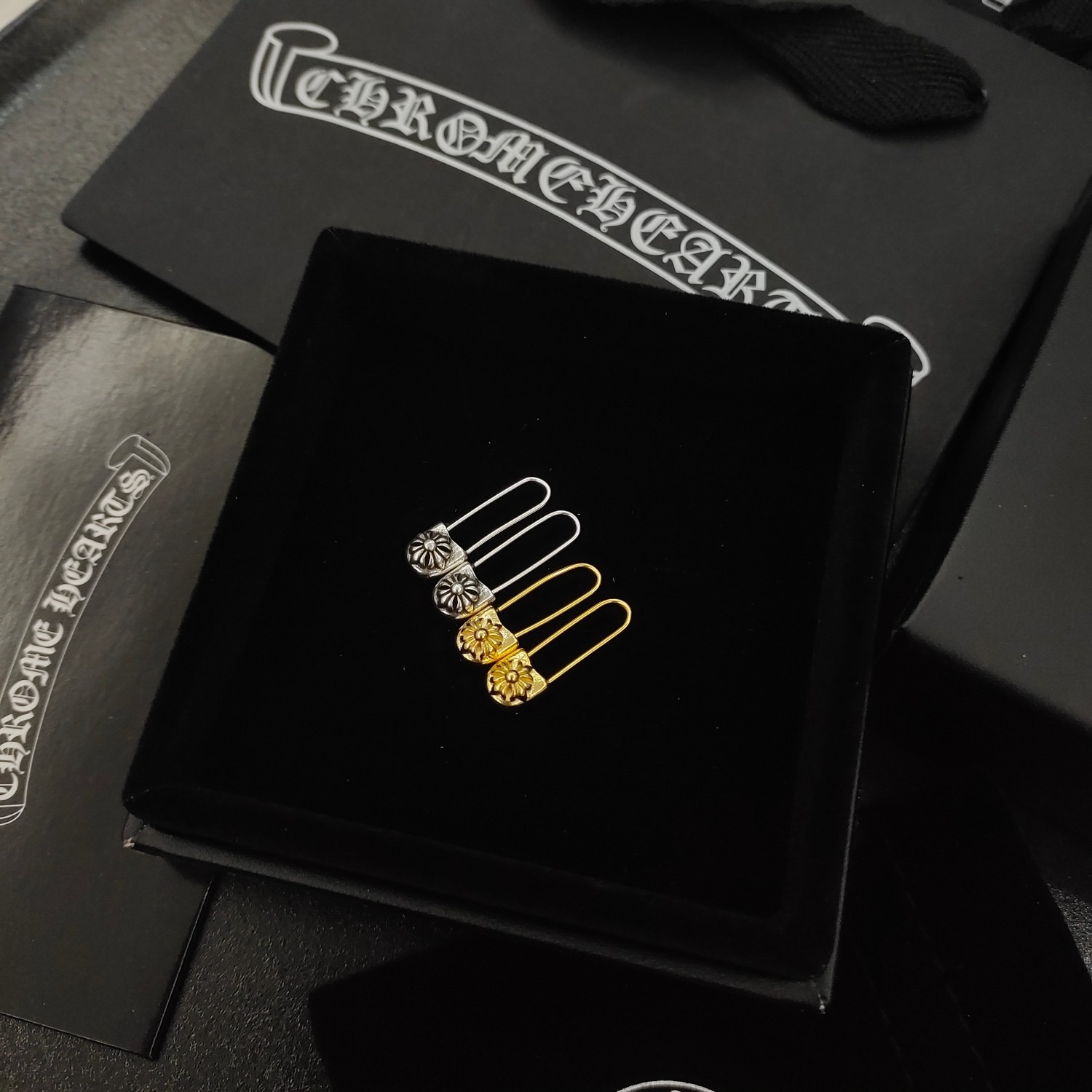 クロムハーツ「Chrome Hearts」クロムハーツ マルチピンイヤリング S925 マルチジュエリー