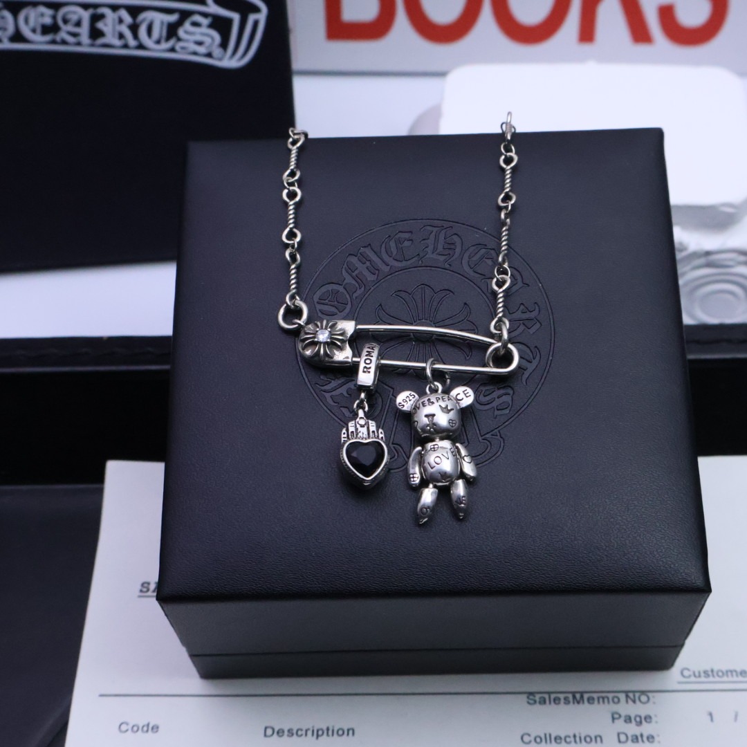 クロムハーツ(𝐂𝐡𝐫𝐨𝐦𝐞 𝐡𝐞𝐚𝐫𝐭)𝐂𝐡𝐫𝐨𝐦𝐞 𝐡𝐞𝐚𝐫𝐭ネックレスです