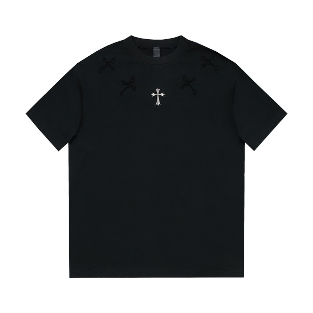 クロムハーツ「Chrome Hearts」プレミアム ウォッシュドTシャツ