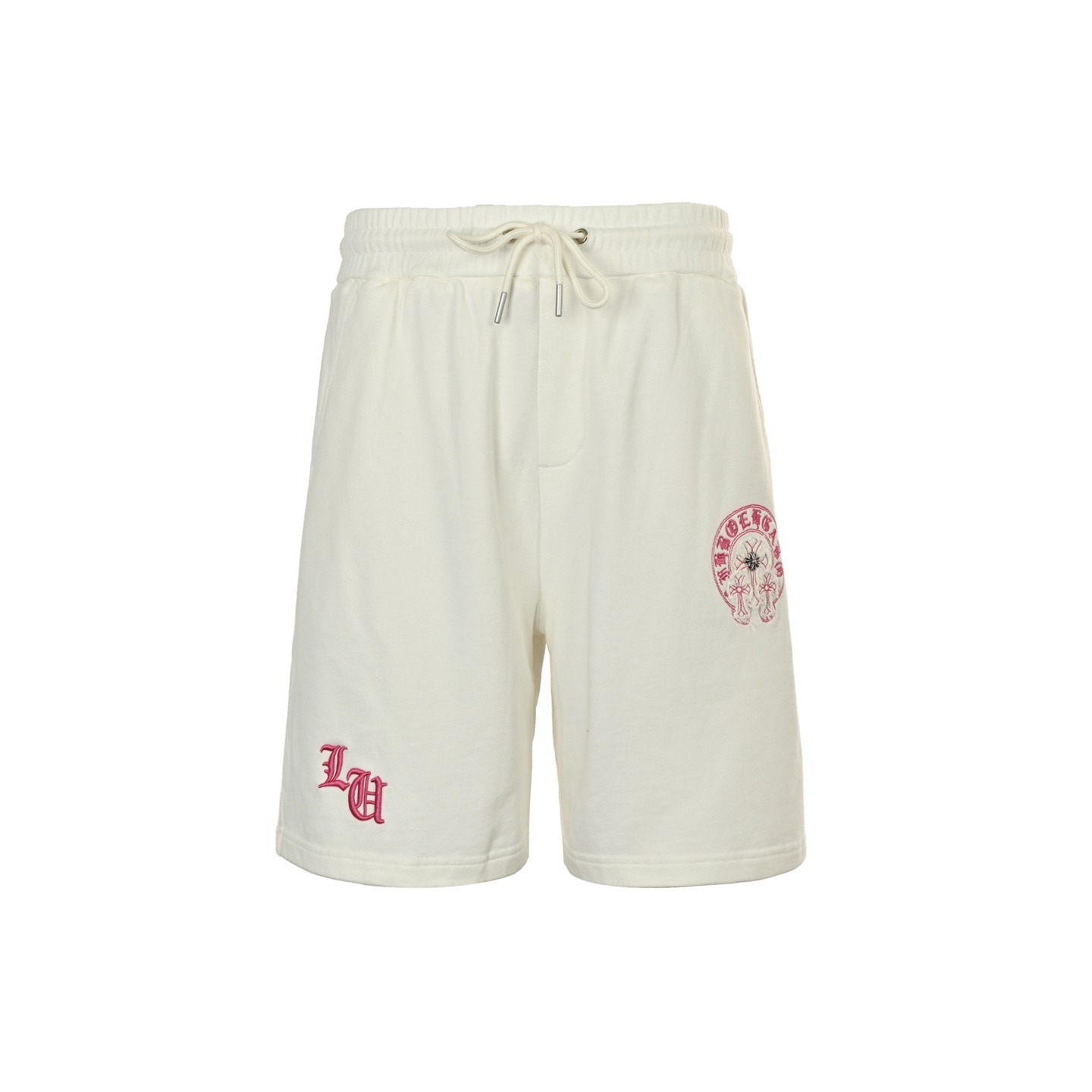 クロムハーツ「Chrome Hearts」エンブロイダード パッチワーク ショートパンツ