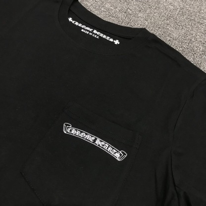 クロムハーツ「Chrome Hearts」新作 クロスロゴ 半袖Tシャツ + ユニセックスTシャツ（S/M/L/XL）