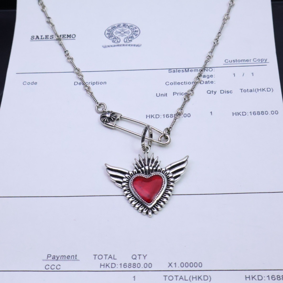 クロムハーツ「Chrome Hearts」エターナルハート ネックレス