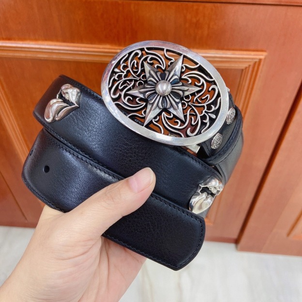 クロムハーツ「Chrome Hearts」 ヘキサグラム スター ベルト