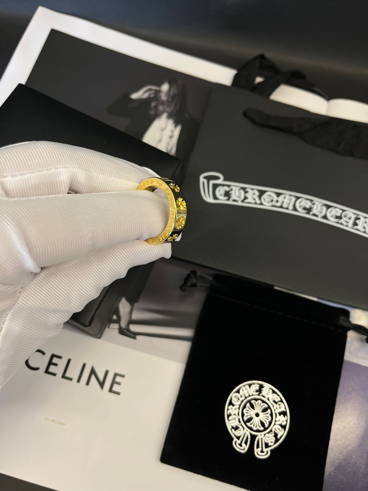 クロムハーツ （Chrome Hearts）サンスクリットリング（サイズ：6-11）