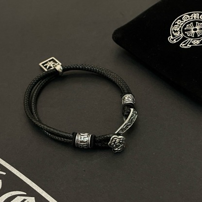 クロムハーツ「Chrome Hearts」スクエアスター マルチモチーフ ブレスレット