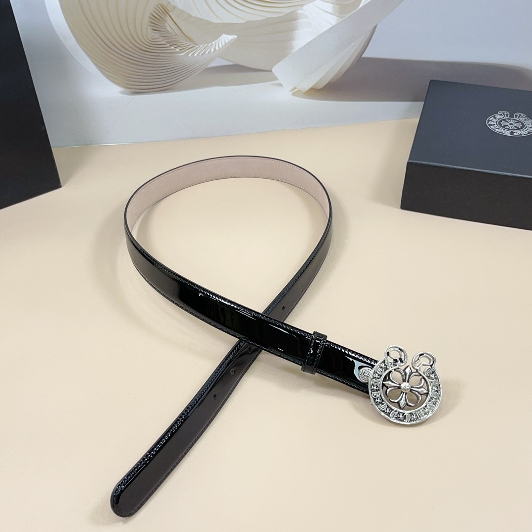 クロムハーツ「Chrome Hearts」ミニ ロゴ デタッチャブルベルト