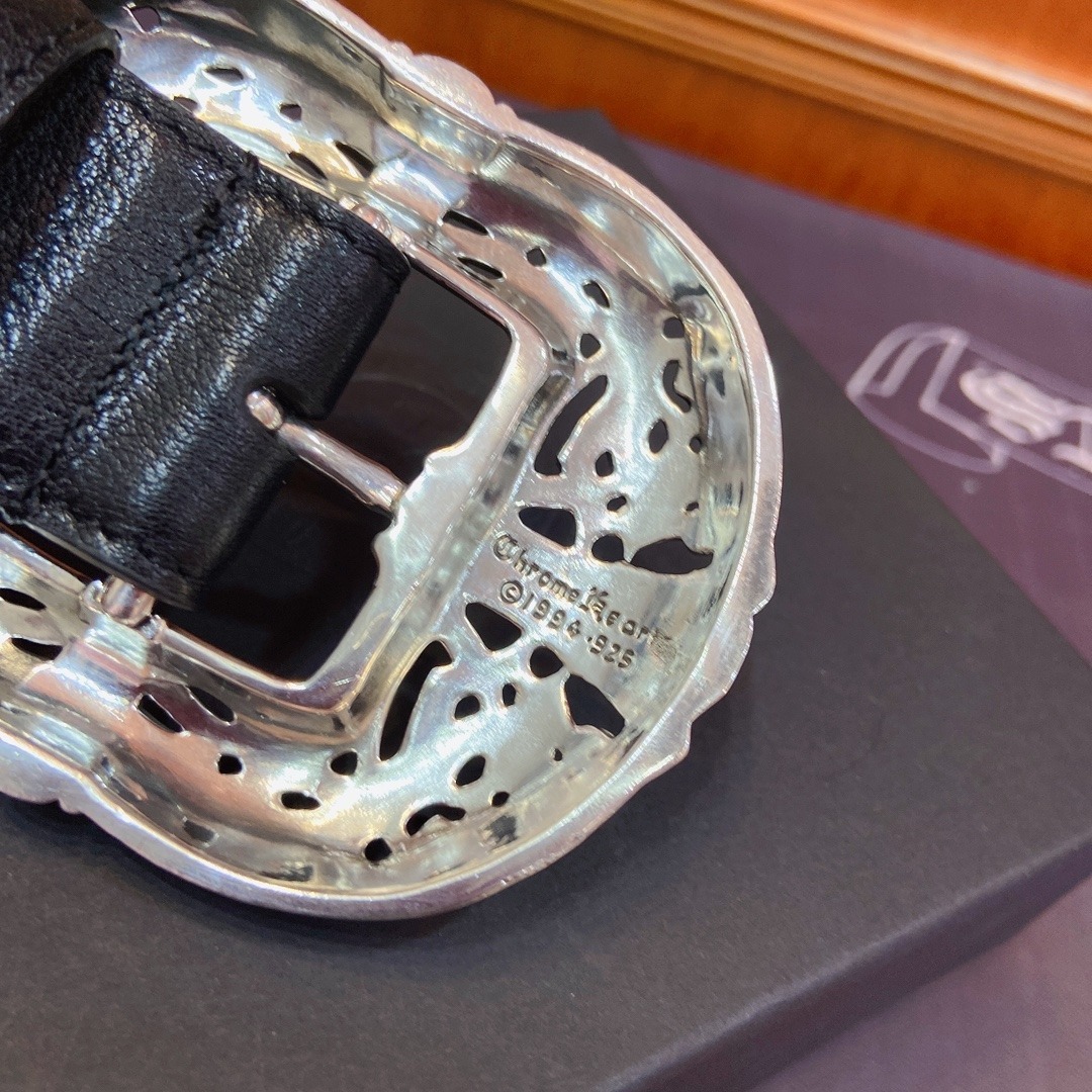 クロムハーツ「Chrome Hearts」ケルトツードラゴン フィックスベルト 3.8cm