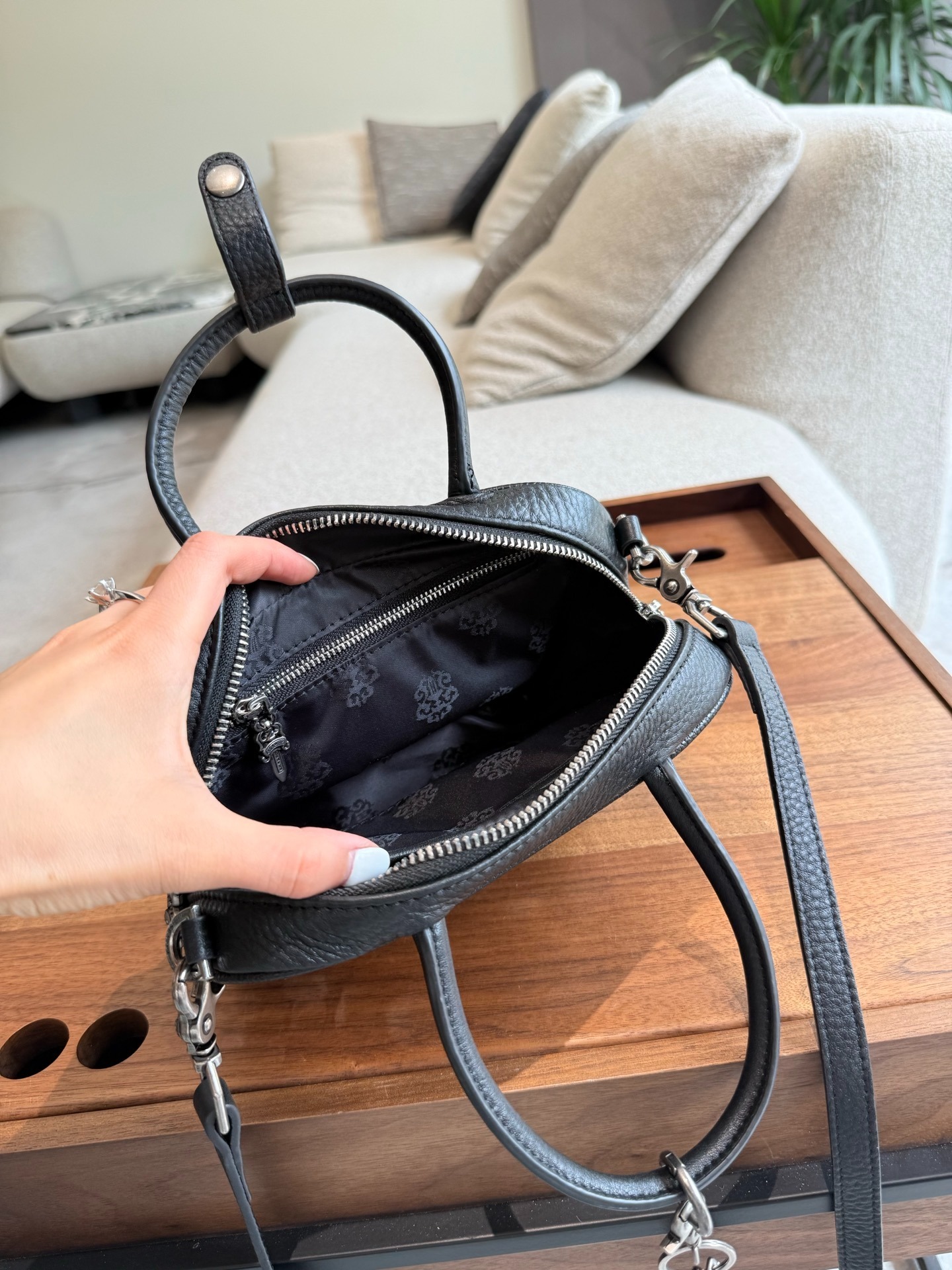 クロムハーツ「Chrome Hearts」ボウリング ミニバッグ