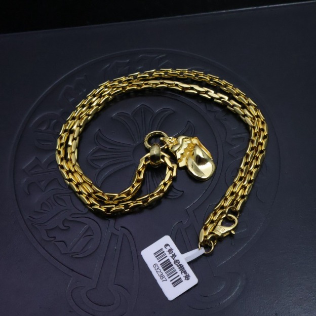 クロムハーツ「Chrome Hearts」ゴールドクロス ネックレス