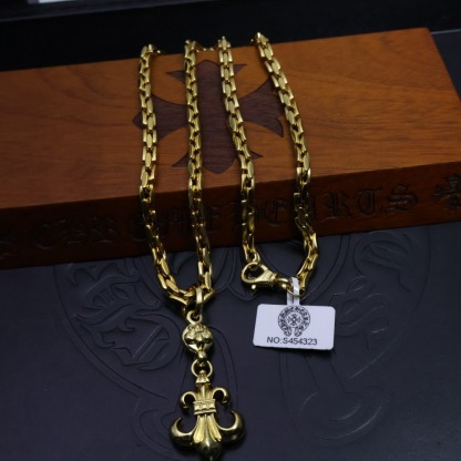 クロムハーツ「Chrome Hearts」クラシッククロスペンダントネックレス