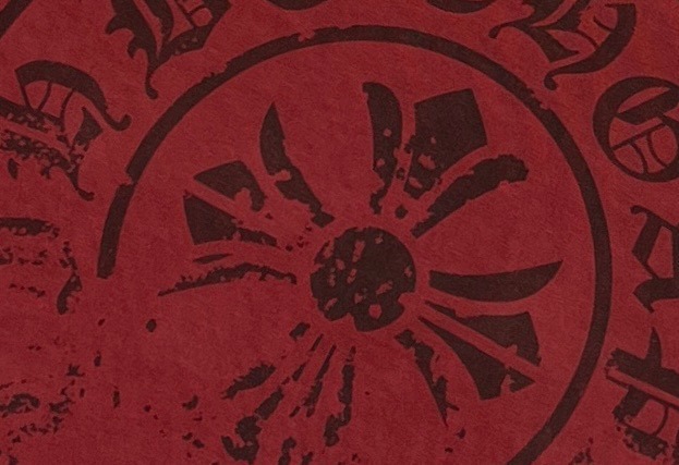 クロムハーツ「Chrome Hearts」ドット＆ホースシュー プリント ブラッシュドコットン Tシャツ