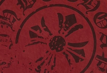 クロムハーツ「Chrome Hearts」ドット＆ホースシュー プリント ブラッシュドコットン Tシャツ