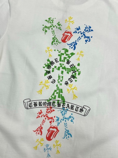 クロムハーツ「Chrome Hearts」プレミアムカスタムTシャツ