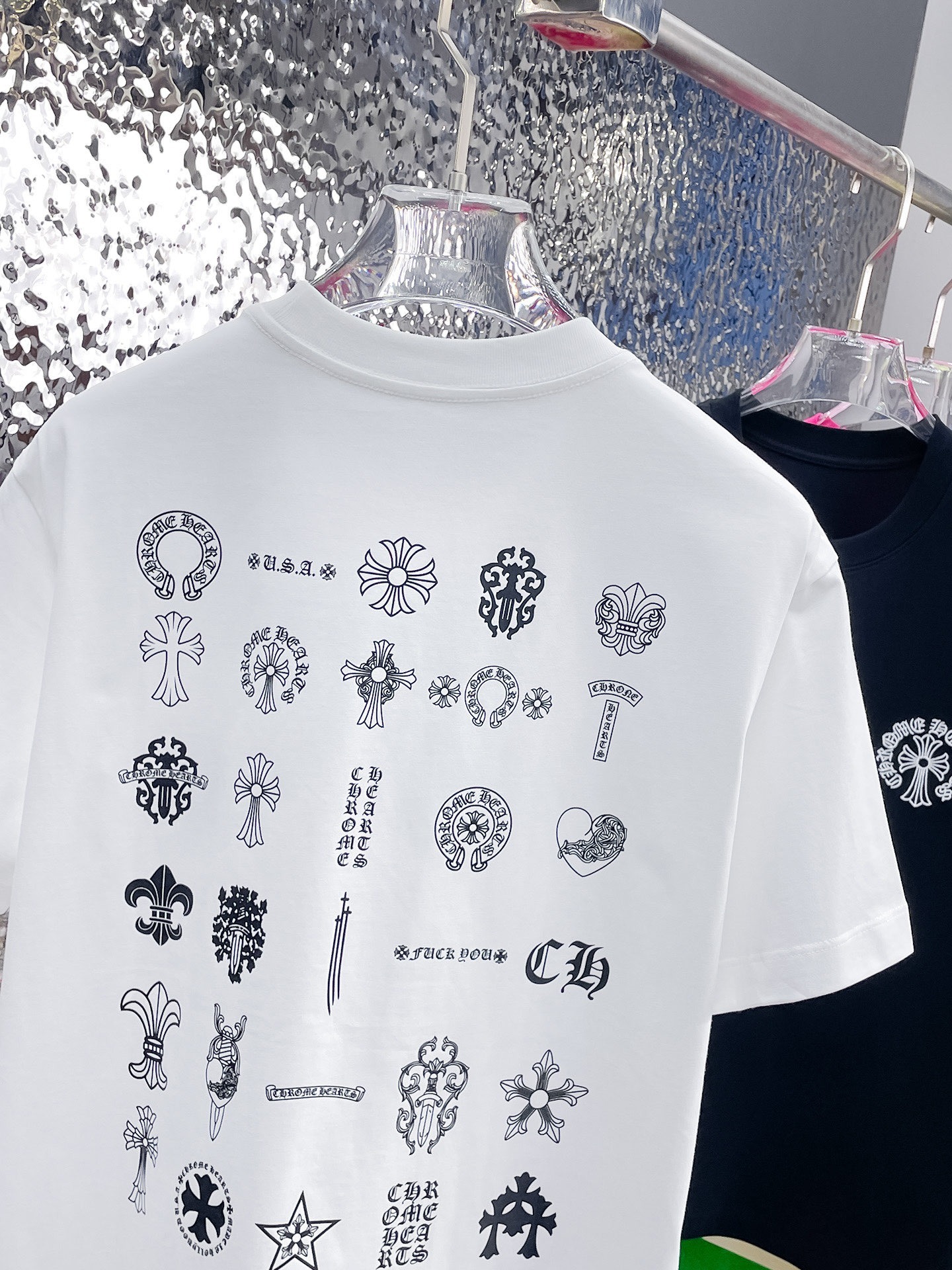 クロムハーツ「Chrome Hearts」テックコットン シグネチャーTシャツ