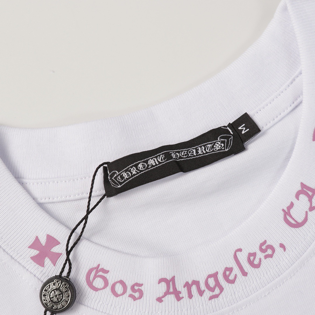 クロムハーツ「Chrome Hearts」サンスクリットバックプリントTシャツ