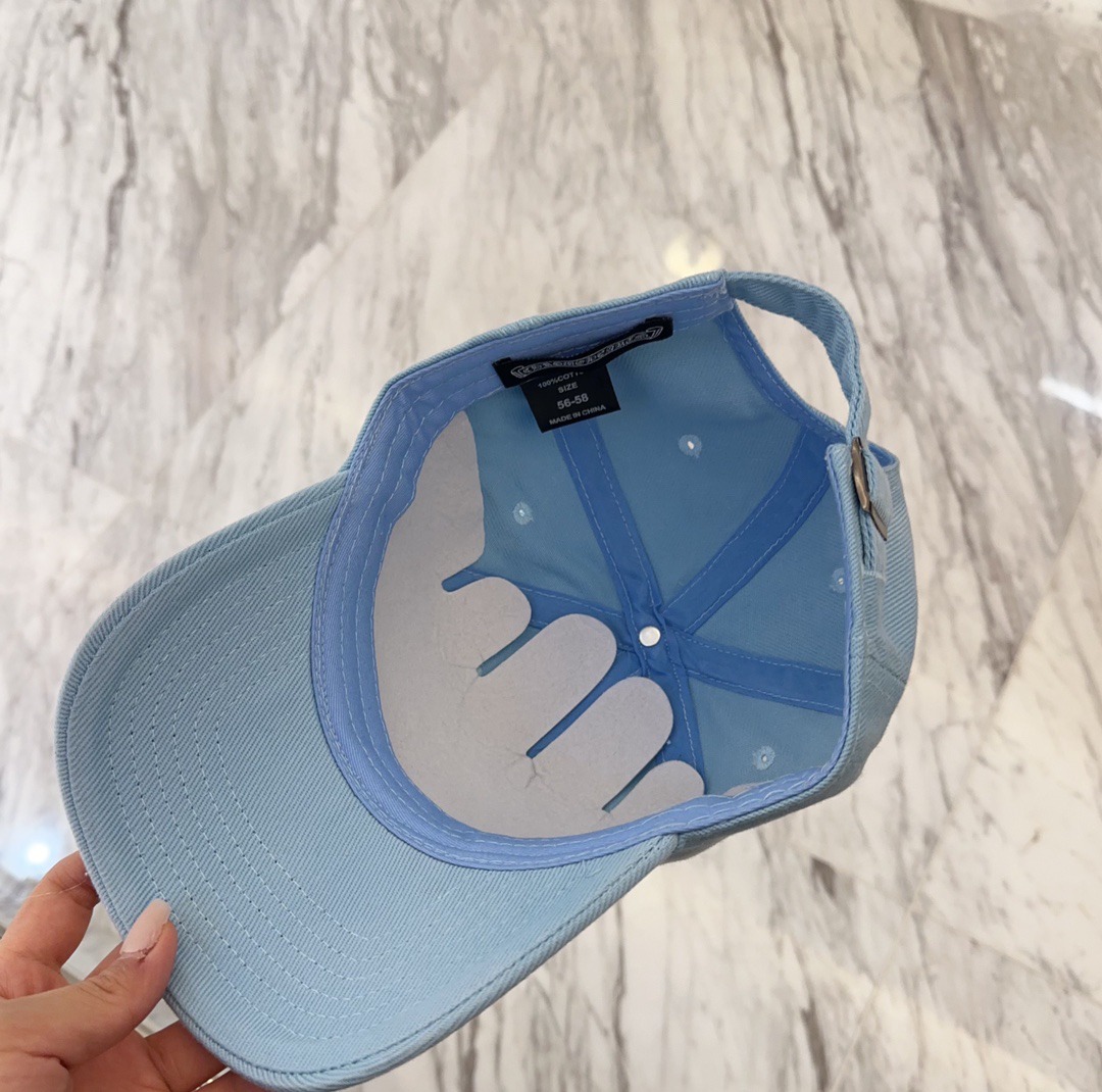 クロムハーツ「Chrome Hearts」ディストレスド スナップバック キャップ