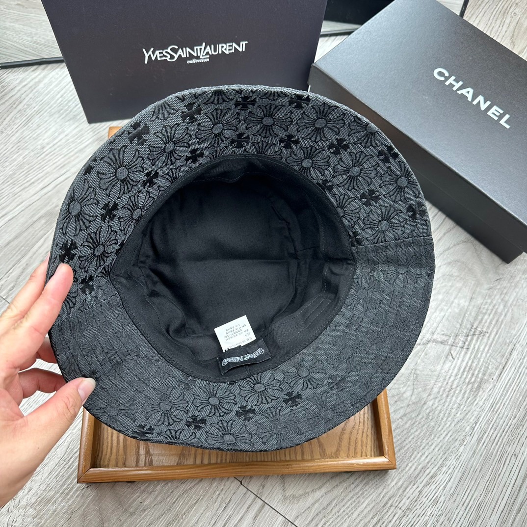 クロムハーツ「Chrome Hearts」ダブルエンブロイダリー バケットハット