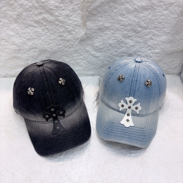 クロムハーツ「Chrome Hearts」デニム ベースボールキャップ