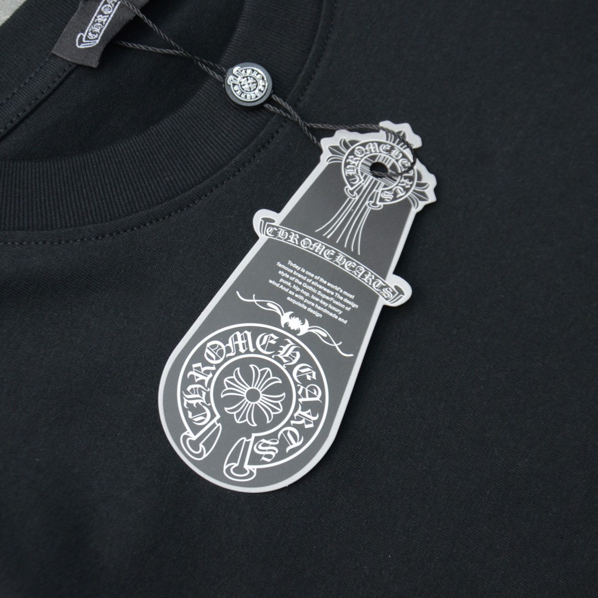クロムハーツ「Chrome Hearts」クロスエンブロイダリーTシャツ + プレミアム半袖カットソー（S/M/L/XL/XXL）