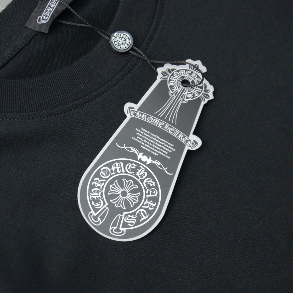 クロムハーツ「Chrome Hearts」クロスエンブロイダリーTシャツ + プレミアム半袖カットソー（S/M/L/XL/XXL）