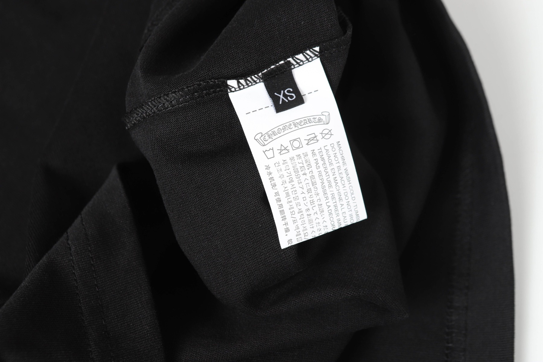 クロムハーツ「Chrome Hearts」サンスクリットロゴ ポケットTシャツ