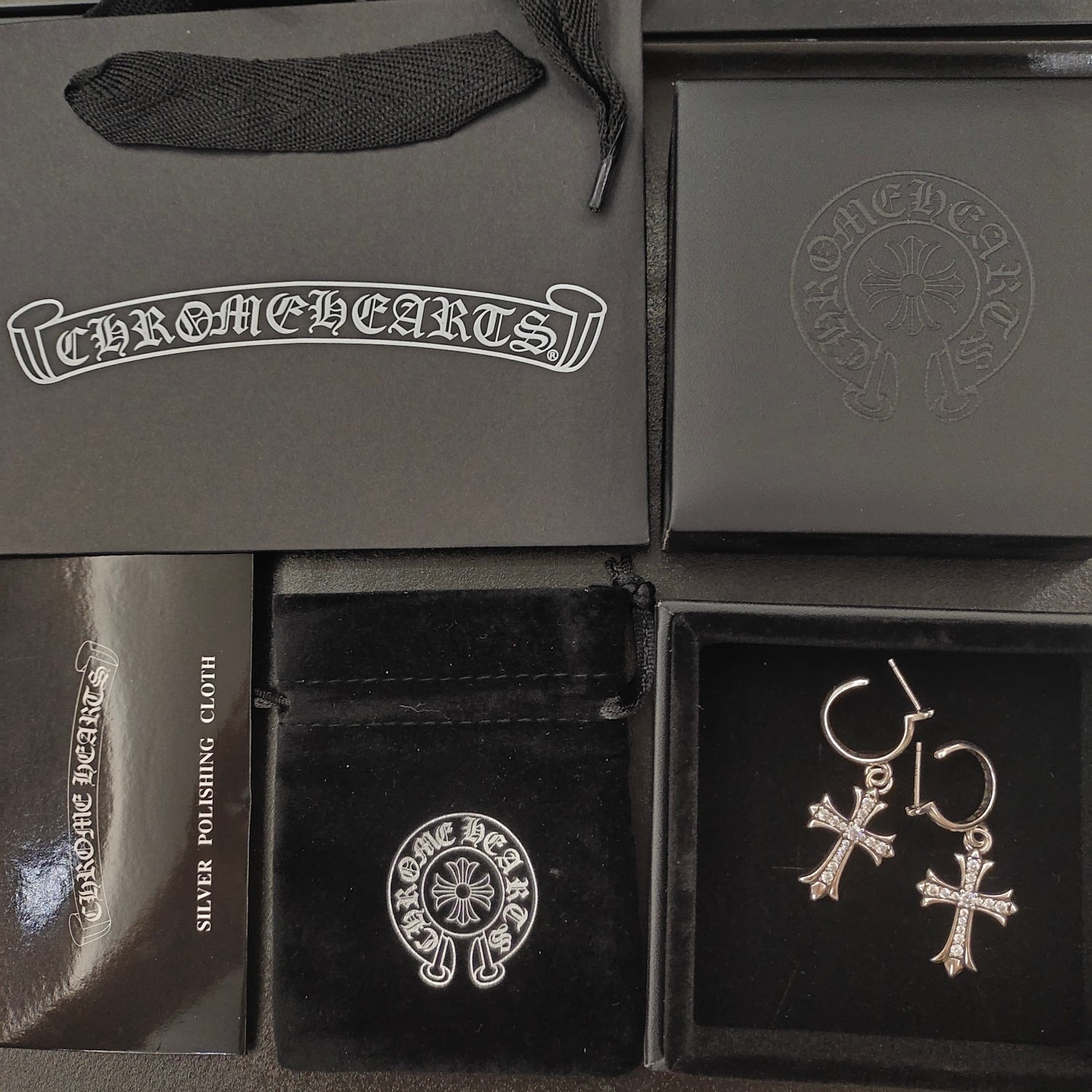 クロムハーツ「Chrome Hearts」クロムハーツ ニューコレクションピアス S925 ピアス